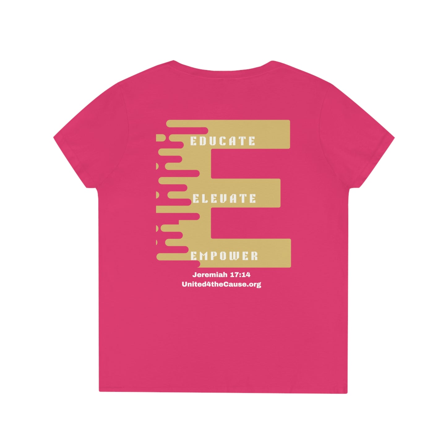 UNITED V Neck (with motto backside)
