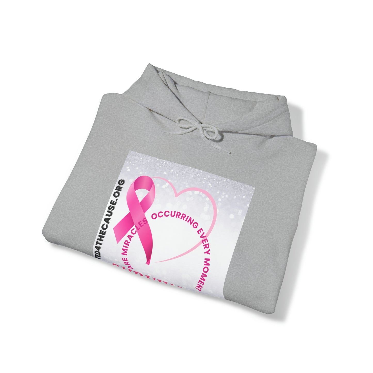 Survivors are miracles occurring every moment Unisex Heavy Blend™ Hooded Sweatshirt