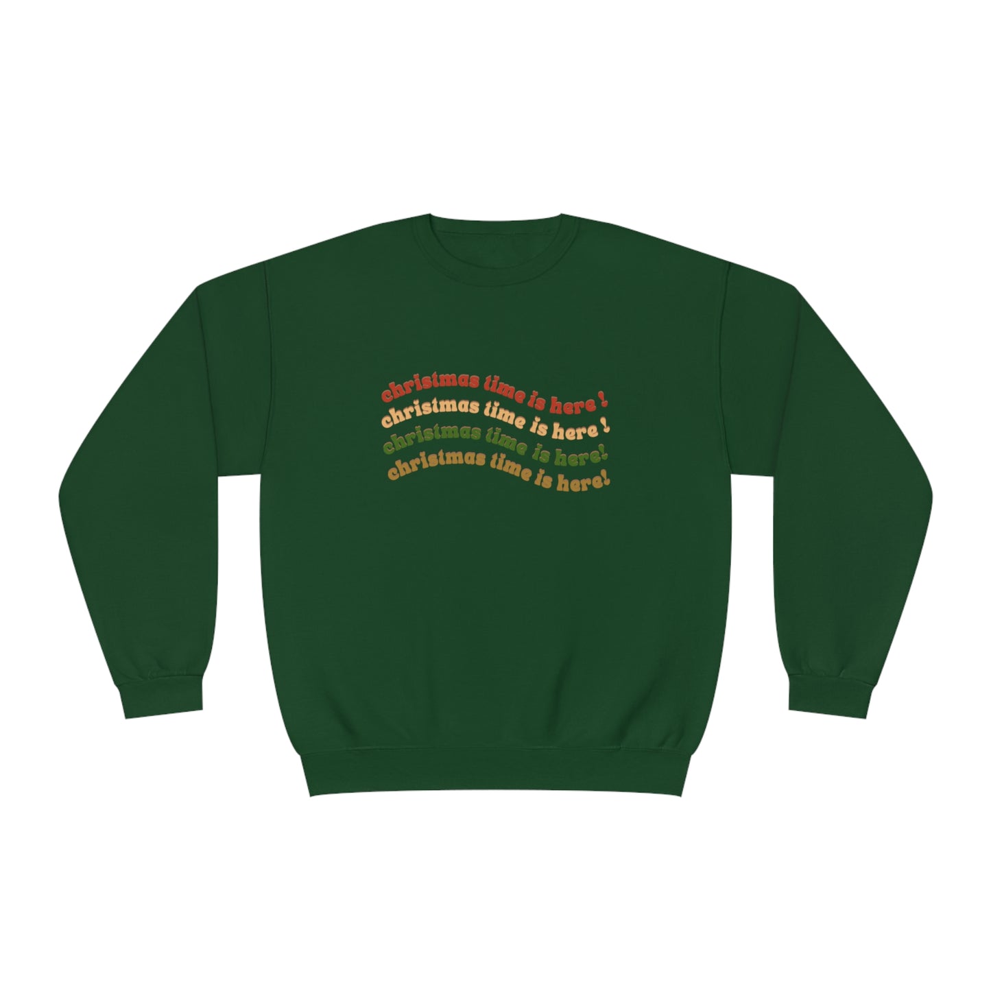 Christmas Time is Here Unisex NuBlend® Crewneck Sweatshirt