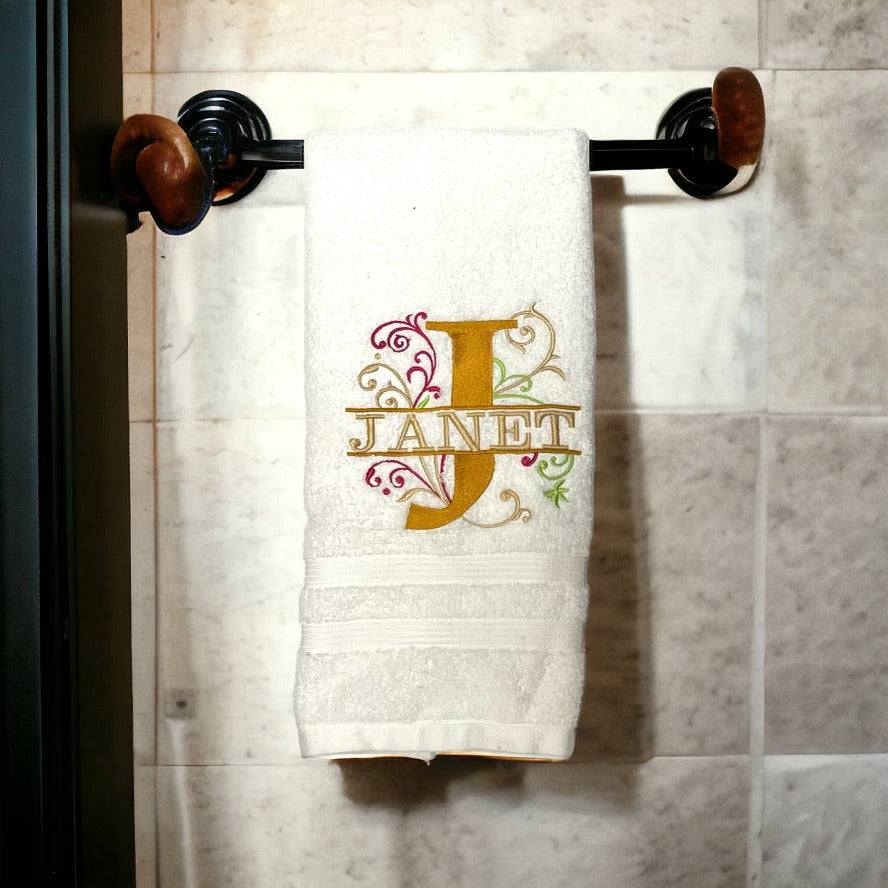 Custom Embroidery Towel Set